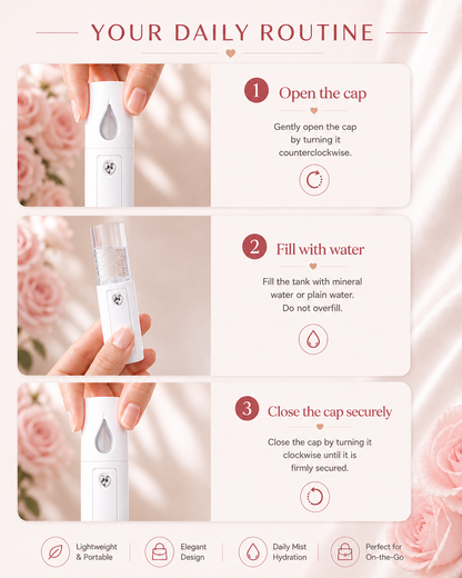 Opaline Nano Mist Facial Steamer